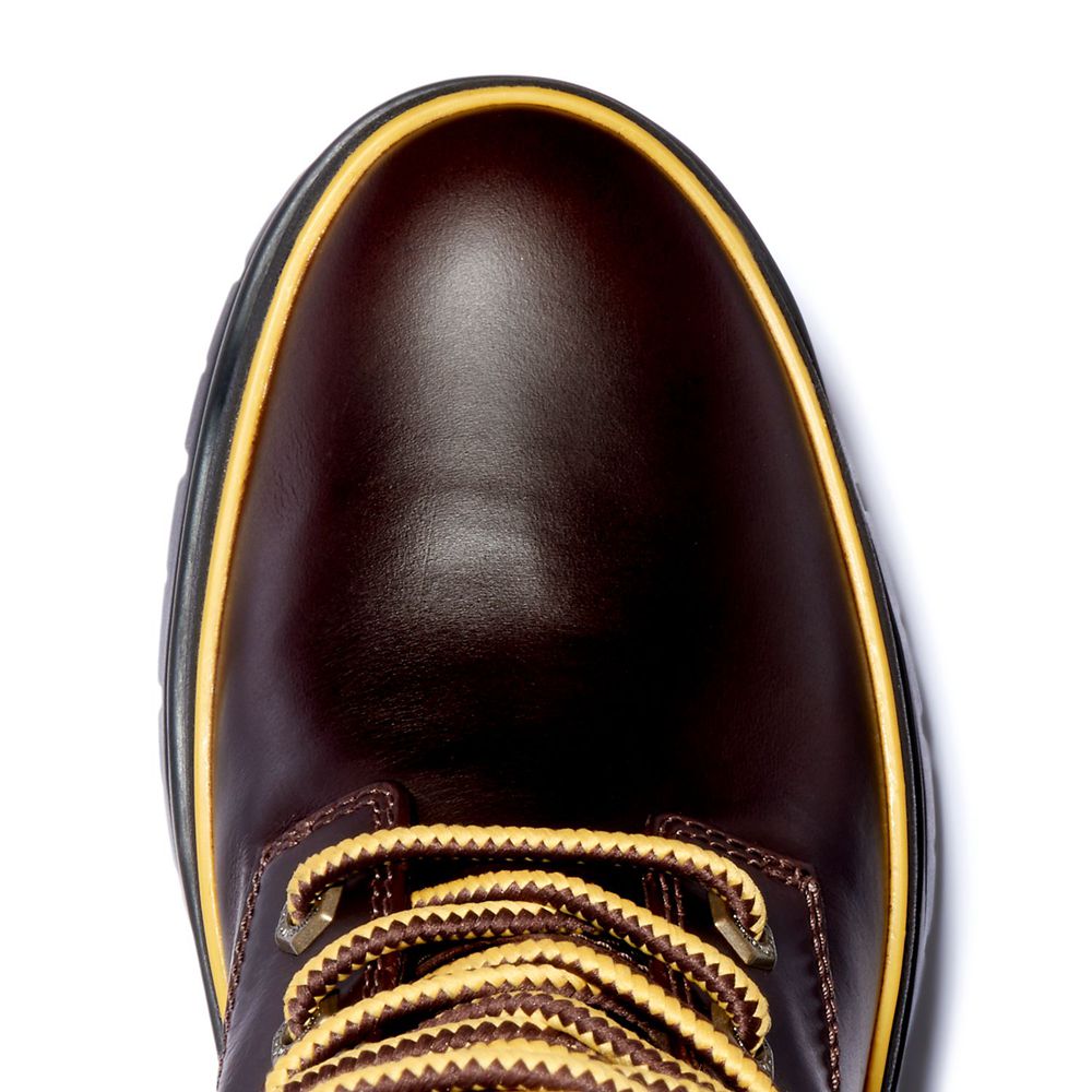 Timberland Womens Lace-Up Boots Malynn EK+ Waterproof - Dark Brown - India VQ9124678